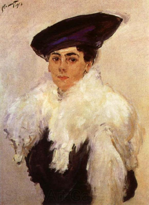Max Liebermann Portrait of Mrs Spain oil painting art